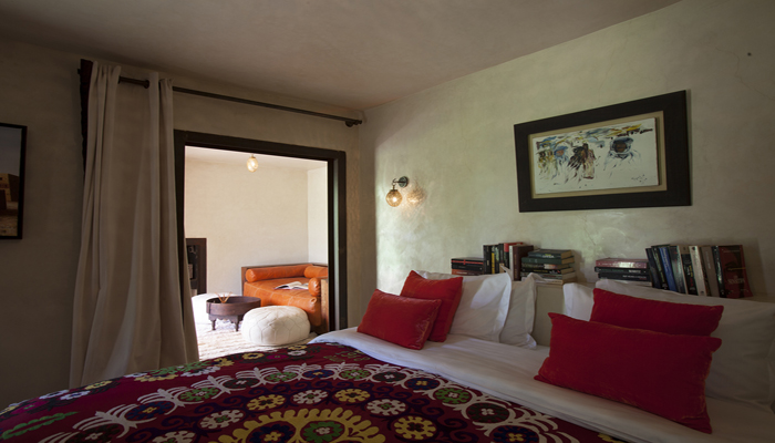 chambre musc de la villa zin en location à Marrakech