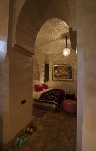 Photo de la salle de bain de la villa de luxe à Marrakech